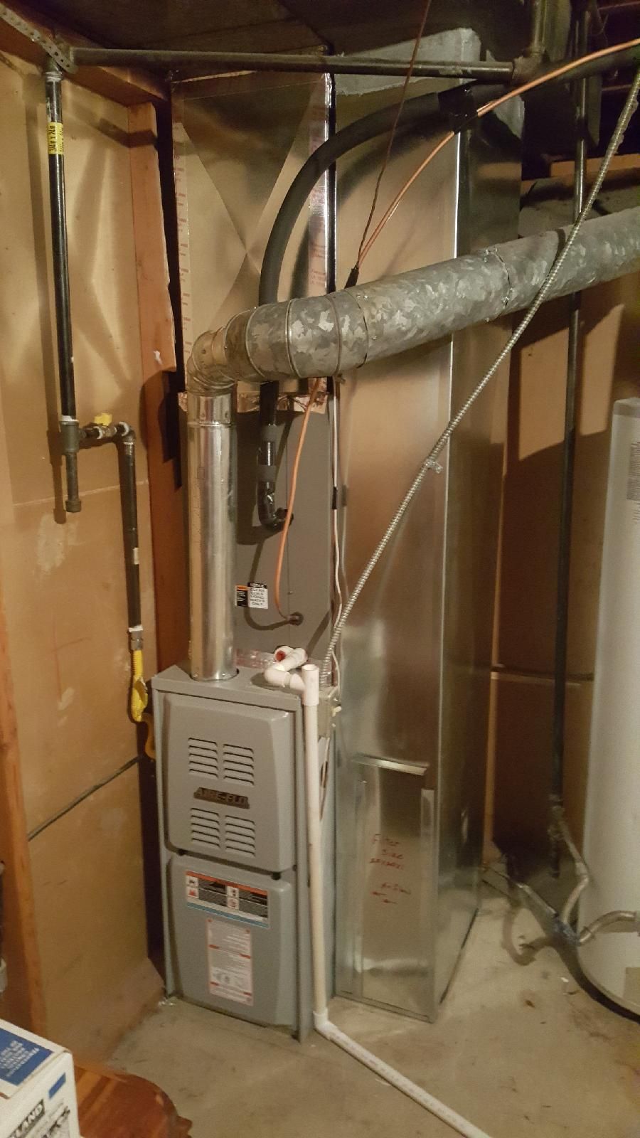 New Furnace & A/C Install