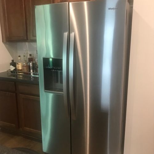 Stainless Steel Appliances Cleaned