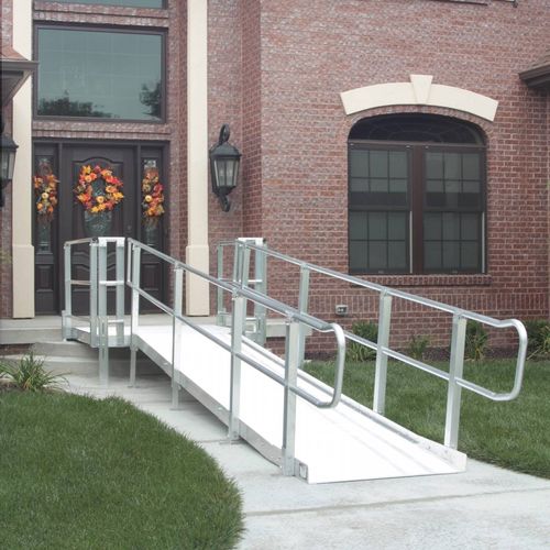A Modular Ramp System can be designed to any confi