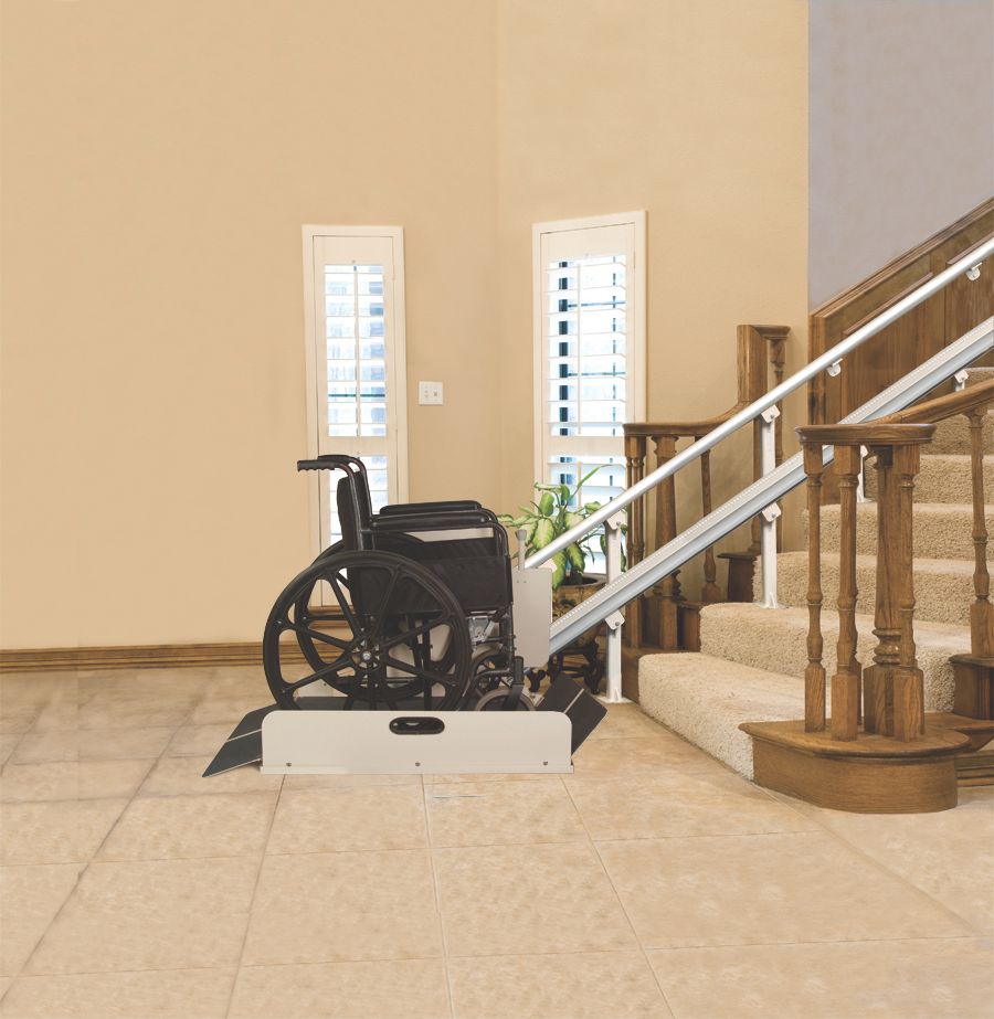 Foldable Interior Wheelchair Lift 