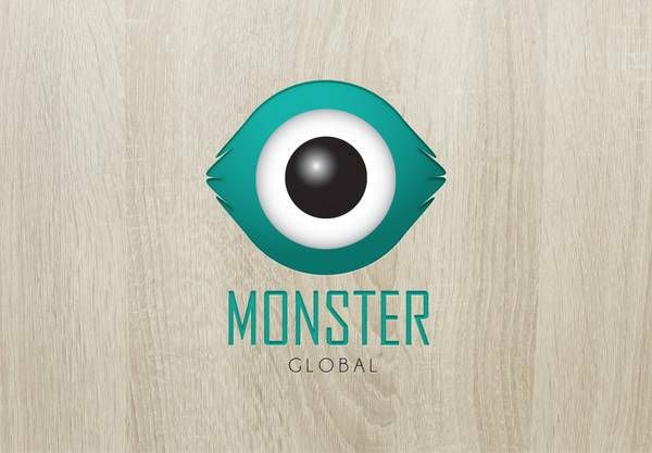 Monster Global Logo Concept