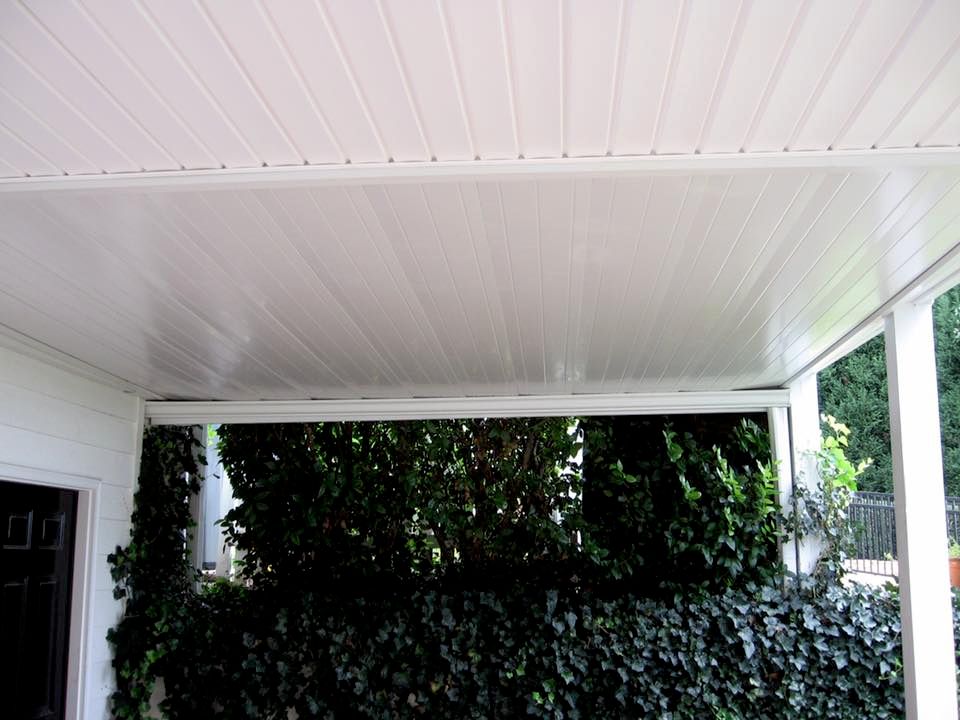 Underdeck drainage system