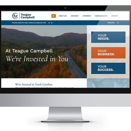 Teague Campbell Website