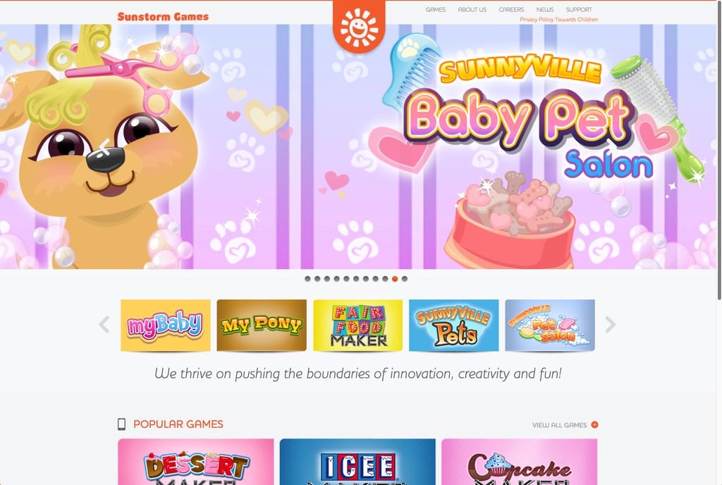 We can handle serious sites, and fun sites as well