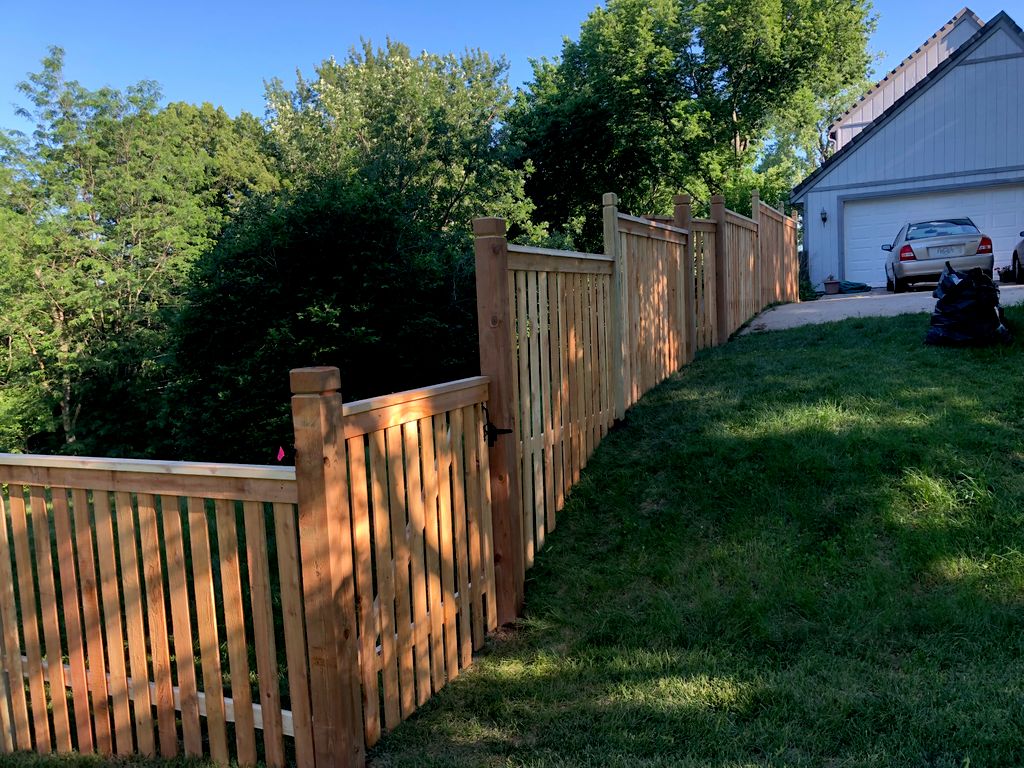 C&M Lawn landscaping Fence