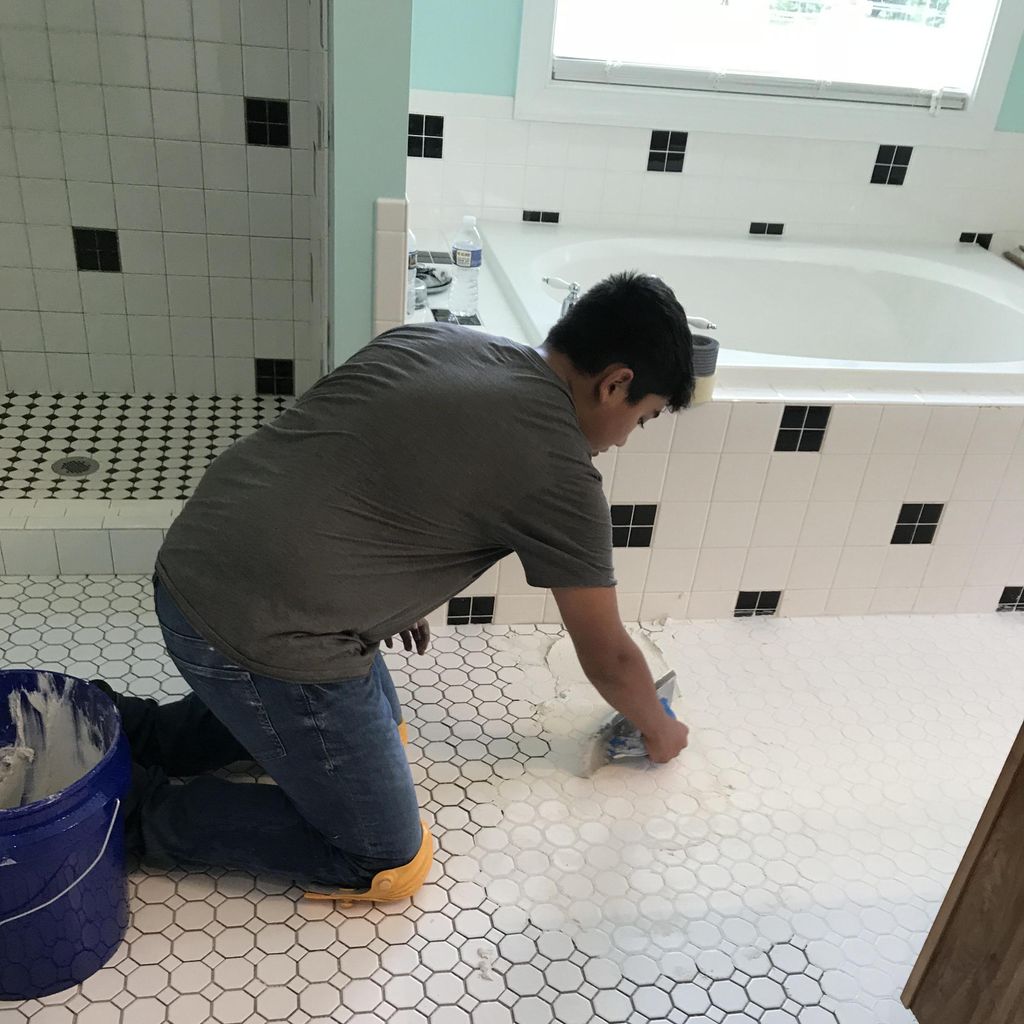 Cm tile installation