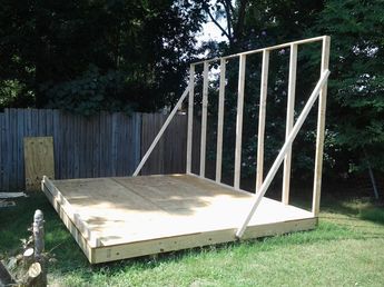 The floor sytem is pressure treated 2x6, and is su