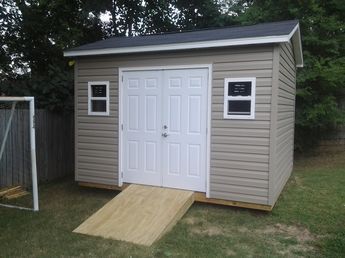 I built this custom storage bldg. for Grant N. in 