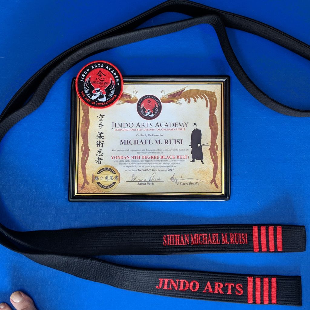 4th degree black belt Jindo Arts