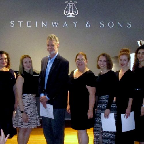 My students at our annual Recital at Steinway Hall