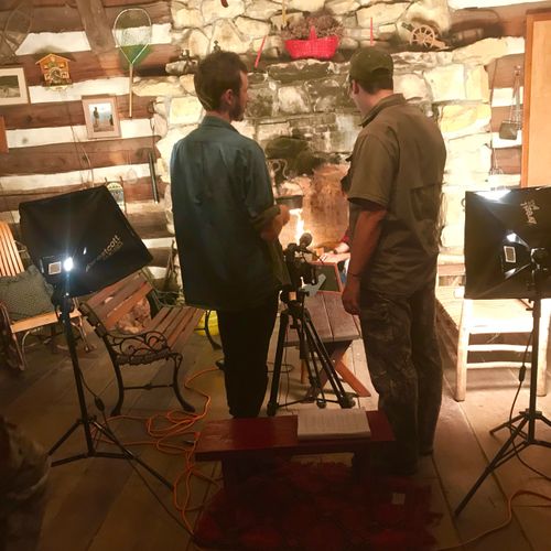 On set for HAVEN (2018)