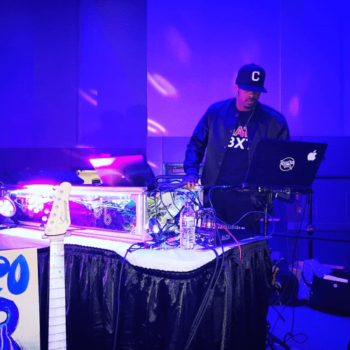 DJ Ernie at the Hip-Hop Expo In Columbus, OH.