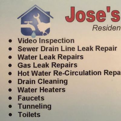 Avatar for Jose Plumbing Residential And Commercial