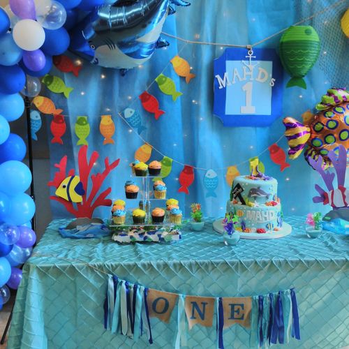 Under the Sea 1st Bday