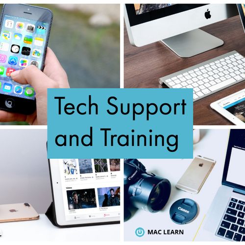 Offering Tech Support and Training for all Apple p