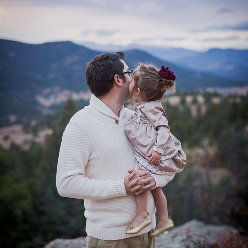 Father + Daughter + Mountains