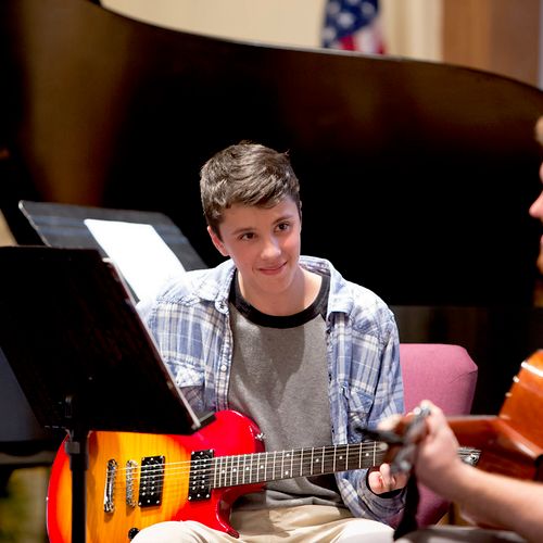 Student mentorship through music lessons.