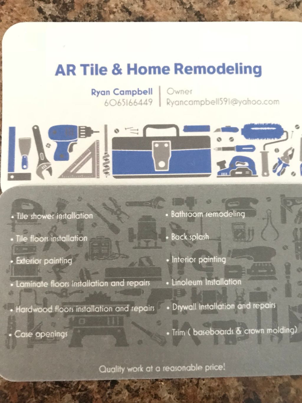 AR Tile And Home Remodeling