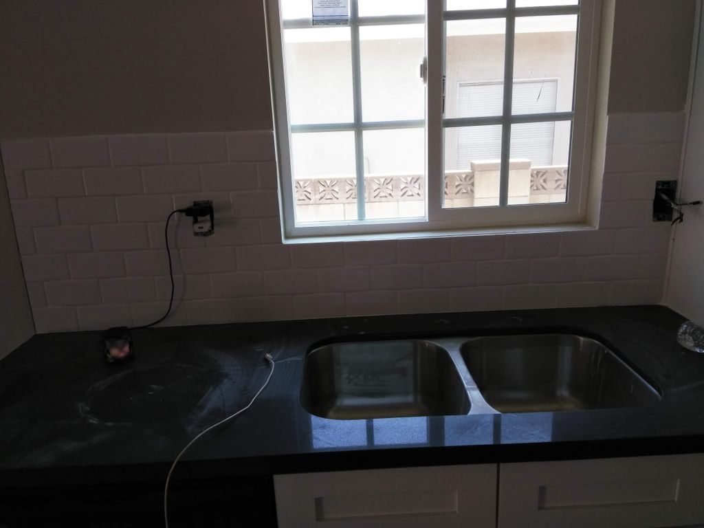 Backsplash Install