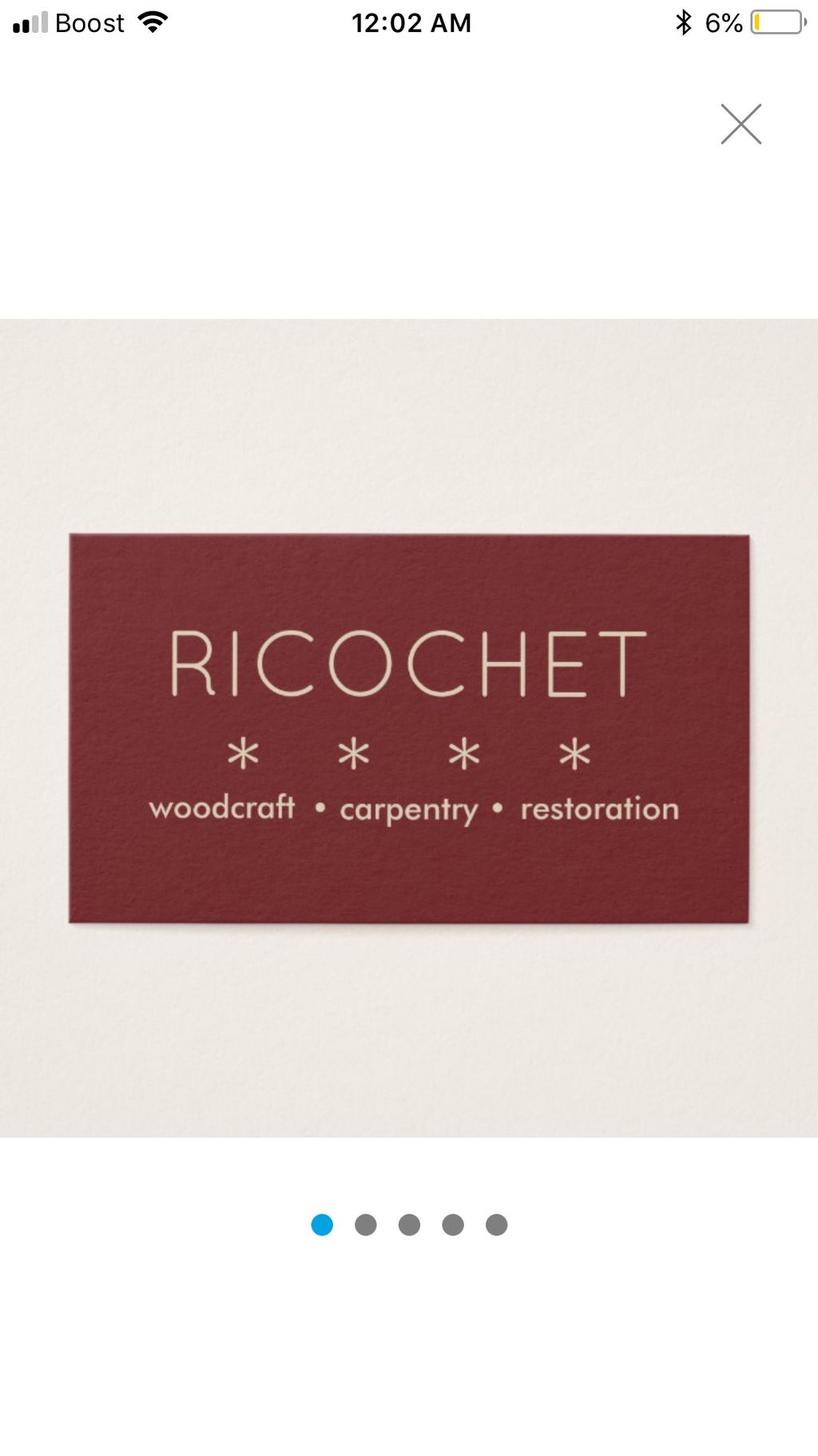 Ricochet Carpentry LLC