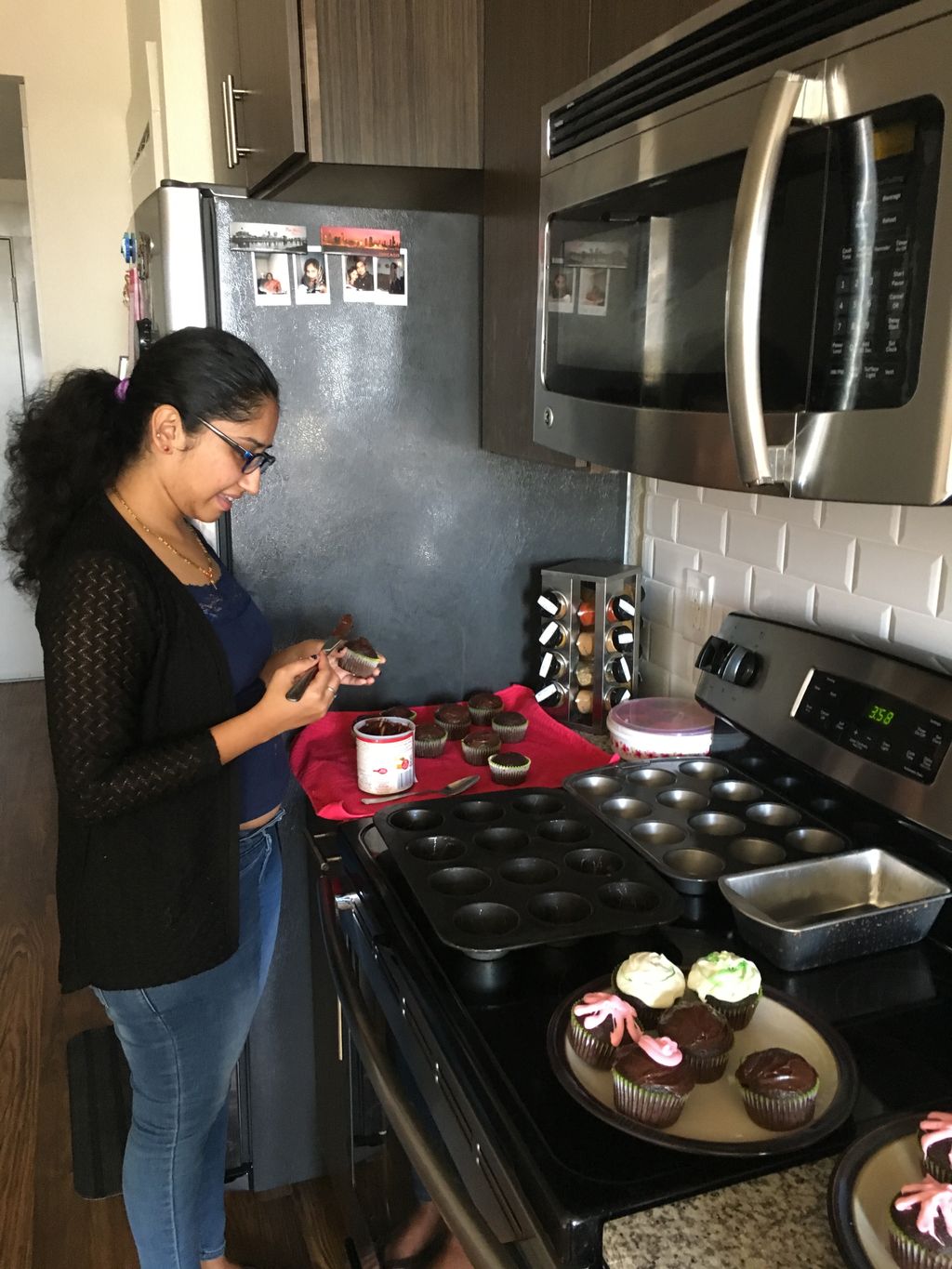 Baking Using Recipe on the Box