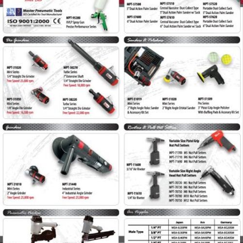 Mini Catalog Insert for tool products ( Back )