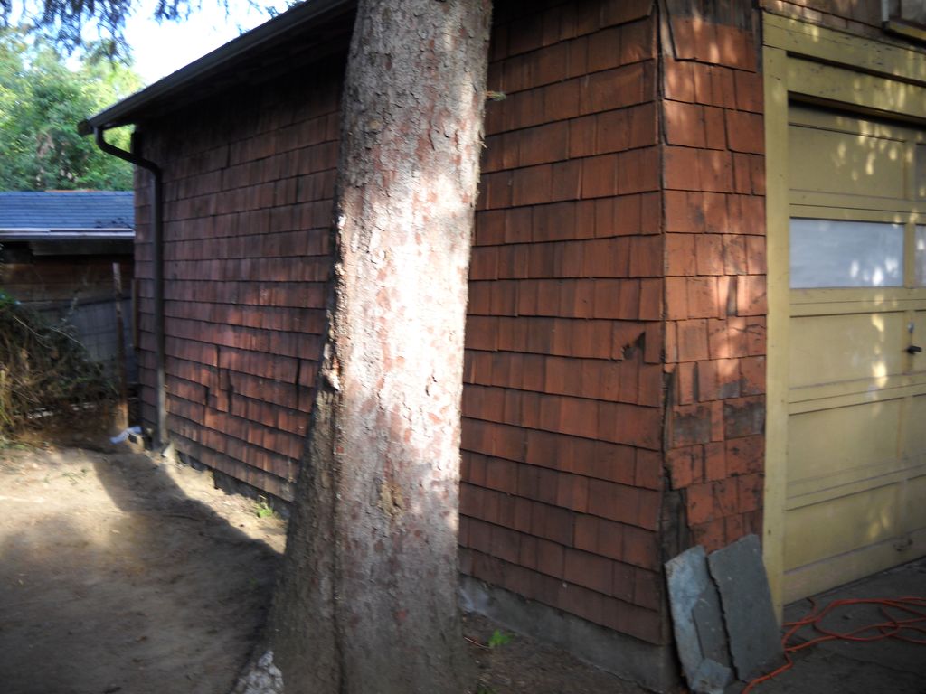 Garage before