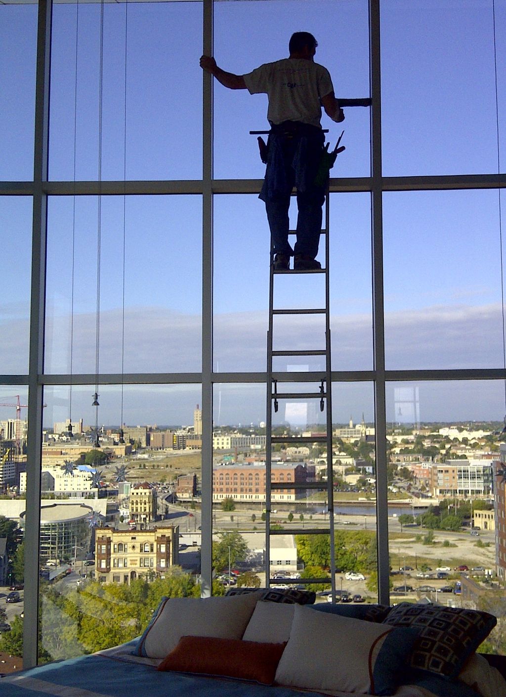 Beautiful city views need regular enhancing.