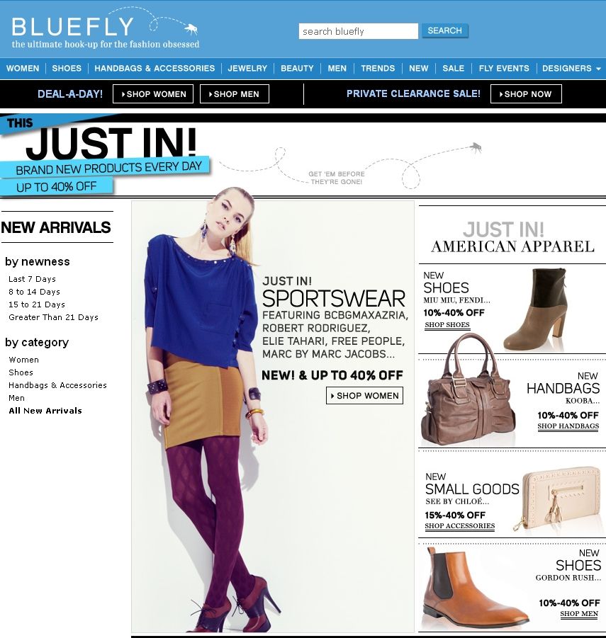 Bluefly Advertorial