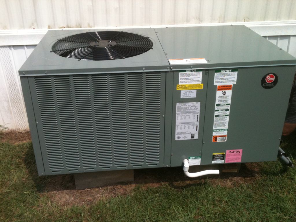 Rheem 4 Ton Package Heat Pump