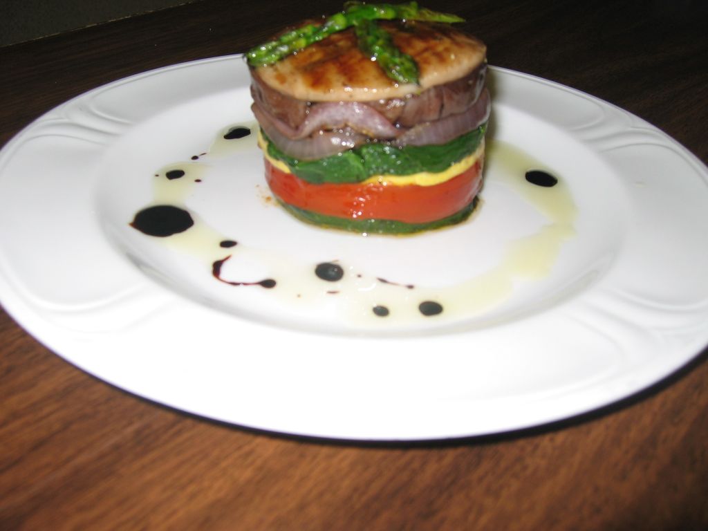 Grilled Vegetables Short Stack