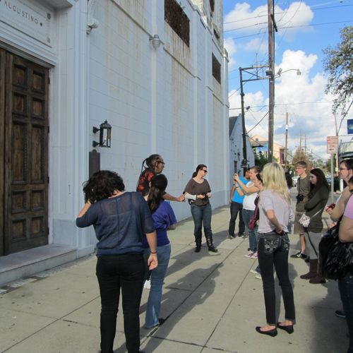 At the site of the Treme' Community's St. Augustin