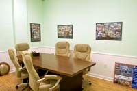 This is where you sign paperwork - unless you choo