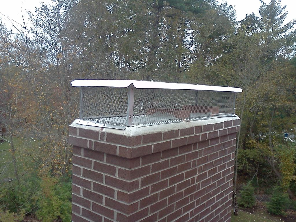 We supply and install chimney caps. Stainless stee
