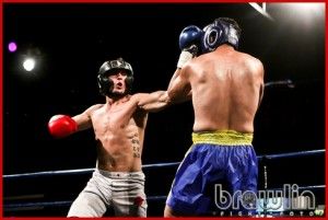 Male amateur fighter Bo Yurko