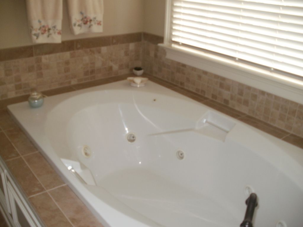 Sparkling,polished tubs and showers.