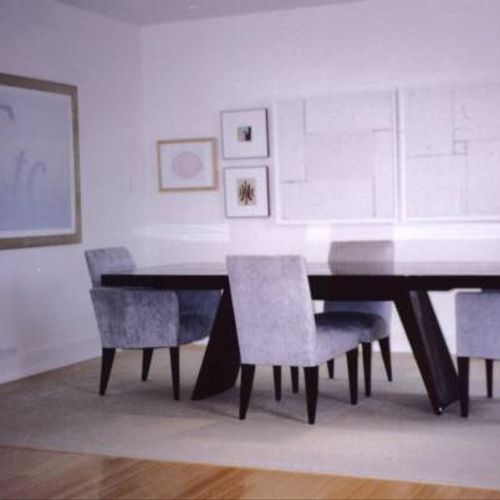Tribeca, NYC:  Dining Room
mlhomedesigns