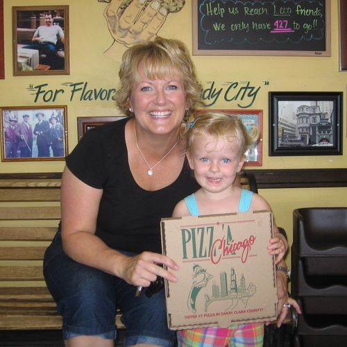 We start our pizza lovers at a young age.