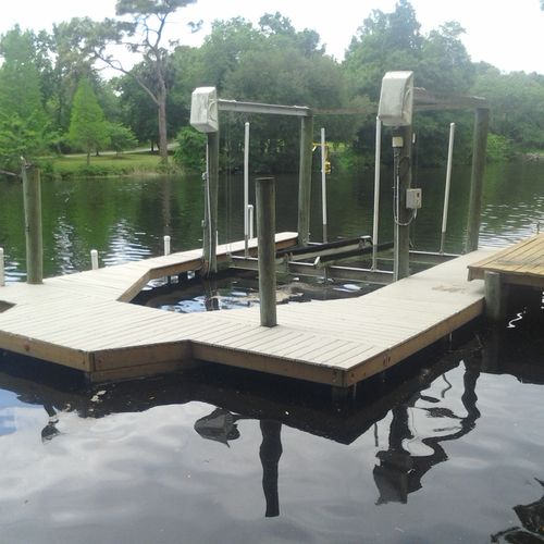 Re-deck your dock today! Free estimates avail.
