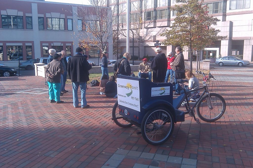 Pedicab in Action