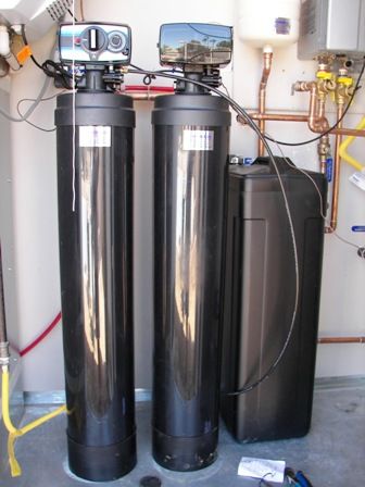 We service and install water softeners and reverse