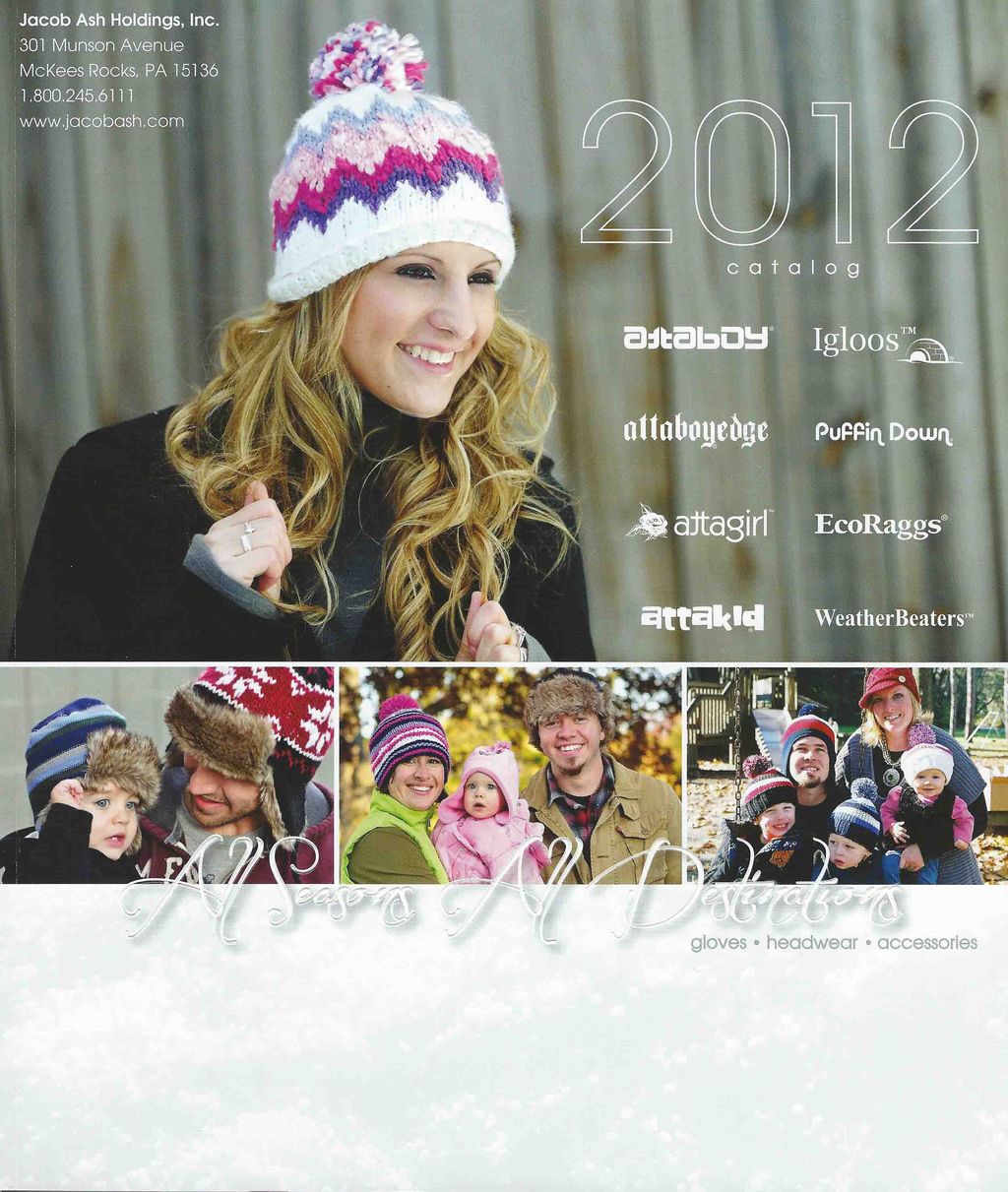 Advertising - international hat catalog.