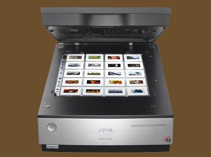 All slides, negatives, and photos are first cleane