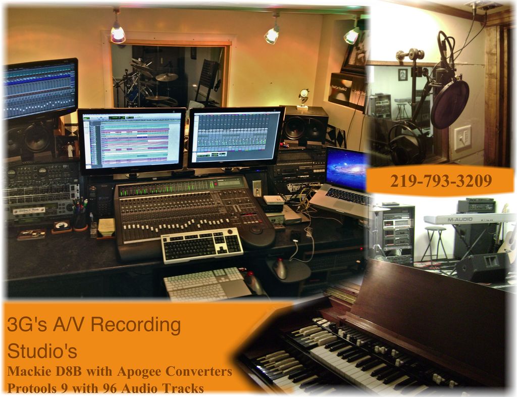 3G's A/V Recording Studio's
