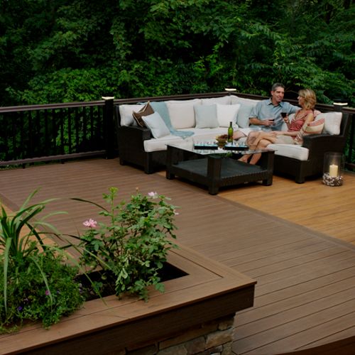 PVC Deck, a great place to relax.