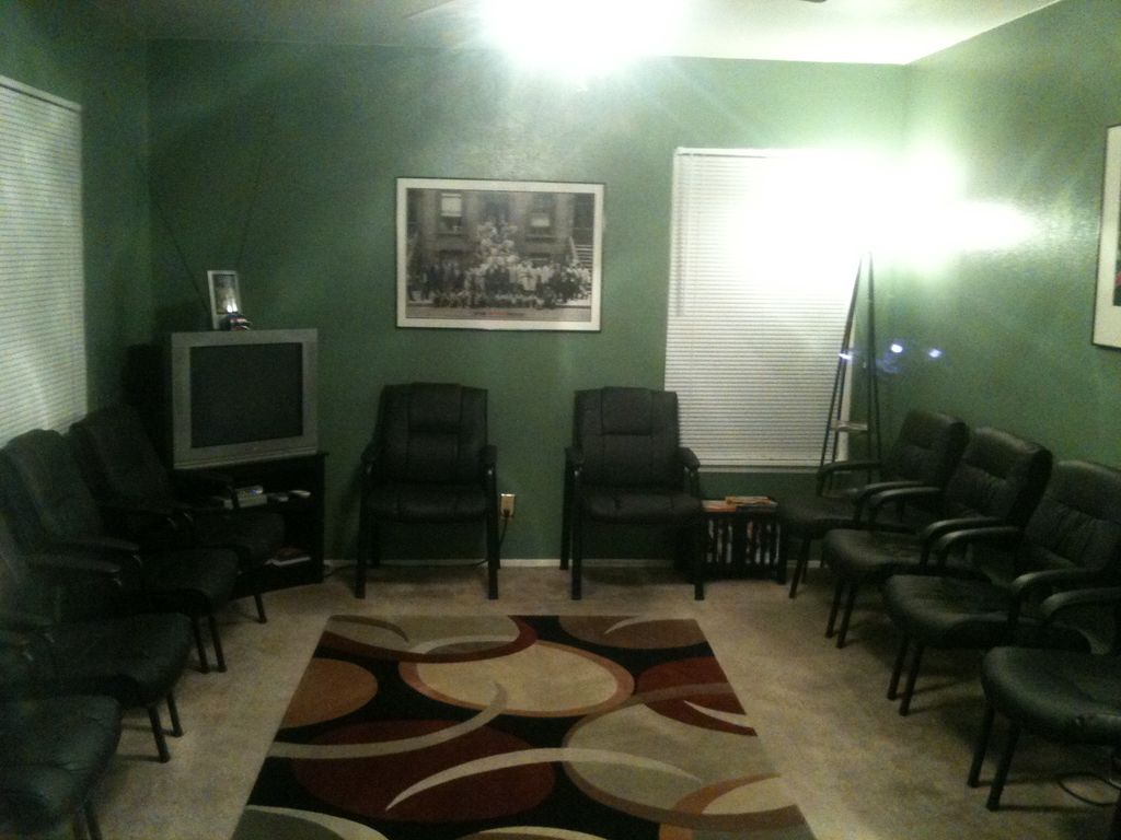 Comfortable waiting area