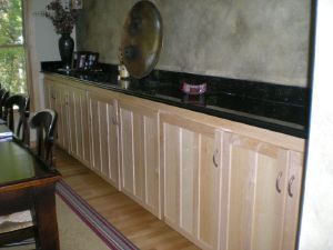 Built in cabinets