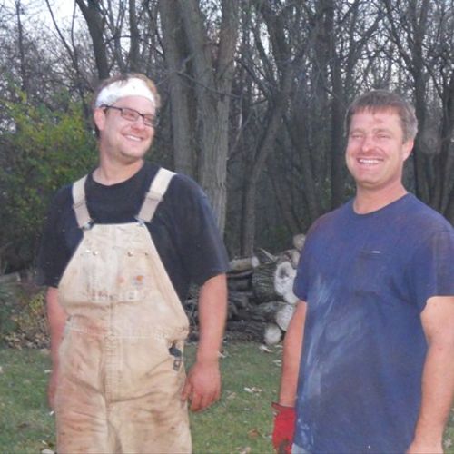 Mike and Rob Szymczak - Roofing job in Mundelein, 