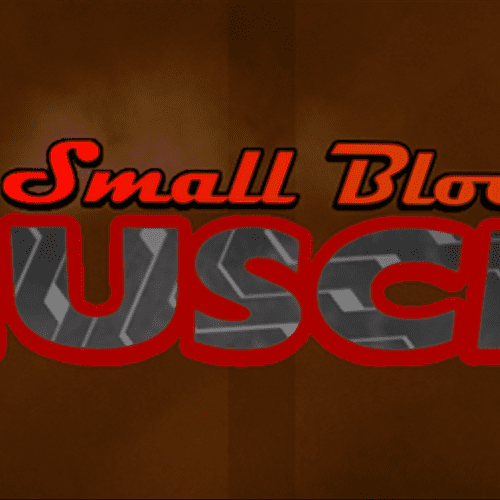 Small Block Muscle - Animated Logo and Print Logo 