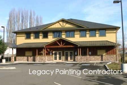 Office building exterior painting contractors in W